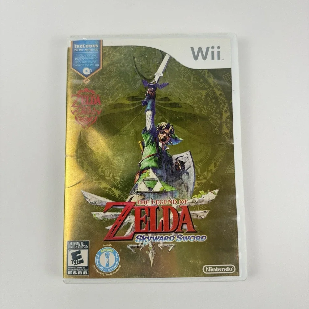 The Legend of Zelda: Skyward Sword (Nintendo Wii, 2011) Manual Tested Working